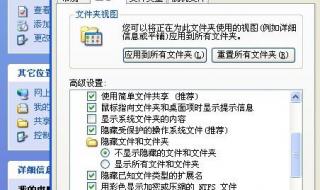 怎么显示隐藏的文件夹