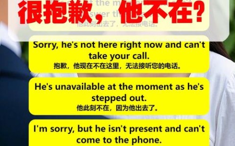 电话英语口语培训（英语电话口语对话）