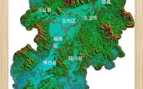 玉林市地图（玉林市区地图详细图）