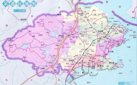 泉港区地图（泉州市泉港区地图）
