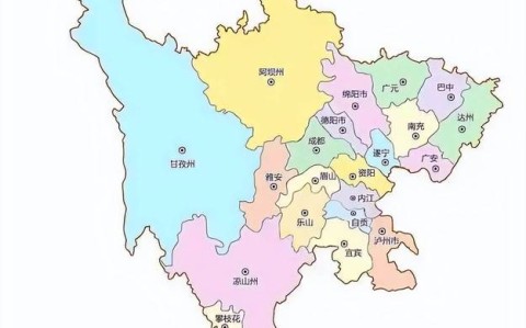 四川省地图查询（四川省地图详细版）