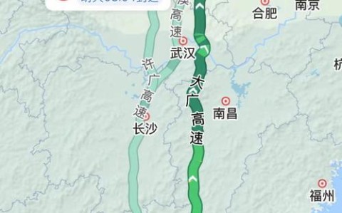 大广高速公路地图（大广高速公路地图全图）