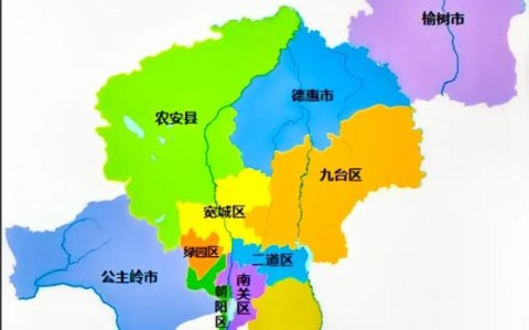 长春地图（长春地图各个区）