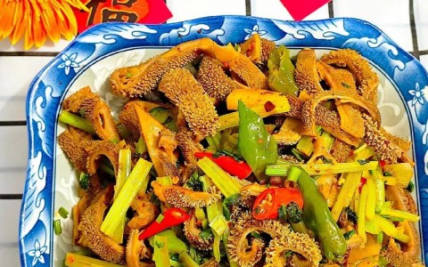 羊肚的做法（爆炒羊肚的做法）