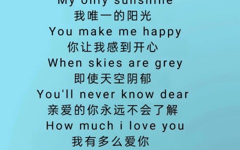 听音乐英语（我真的很喜欢听音乐英语）