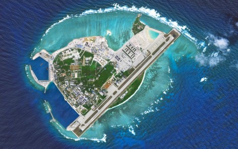 黄岩岛保护区获批（黄岩岛全貌）