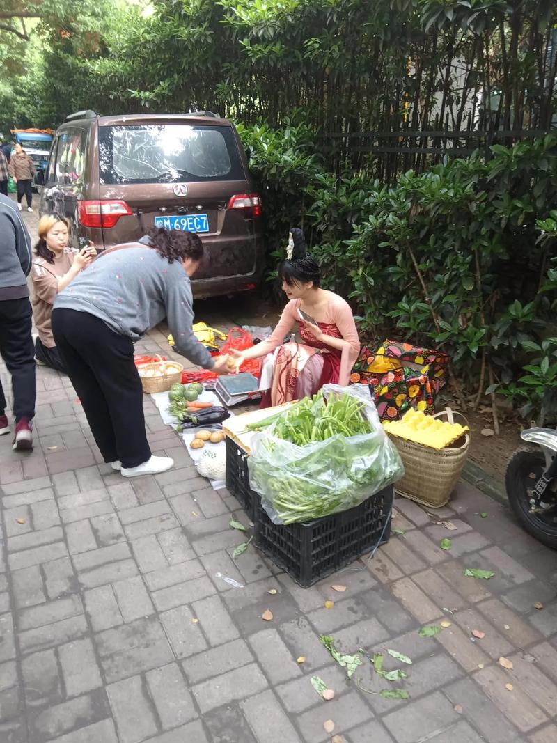 菜市场直播带货(直播卖蔬菜)