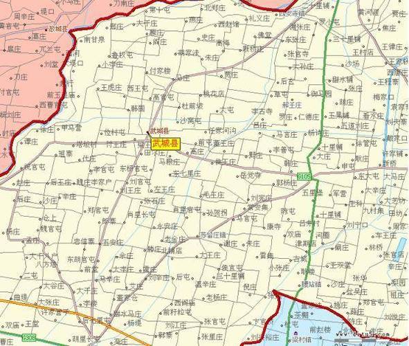 武城地图(武城地图全图)