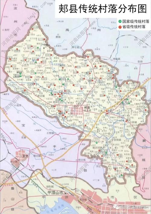 郏县地图(郏县地图全图)