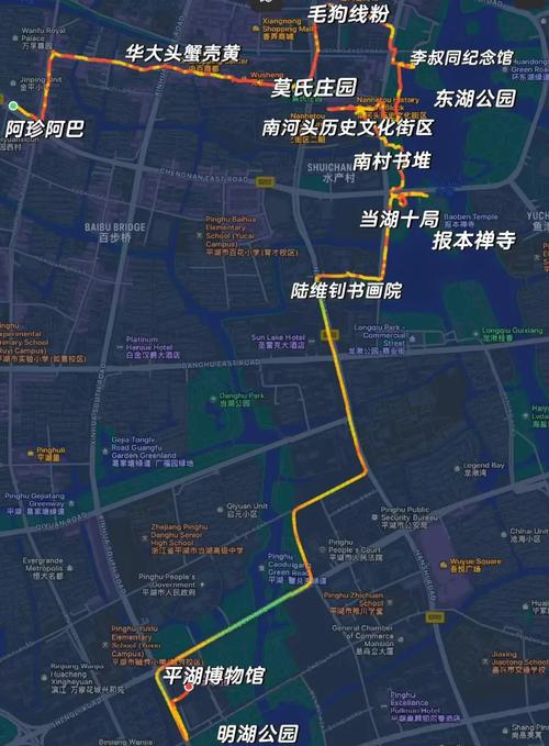 平湖地图（平湖地图全图可放大）