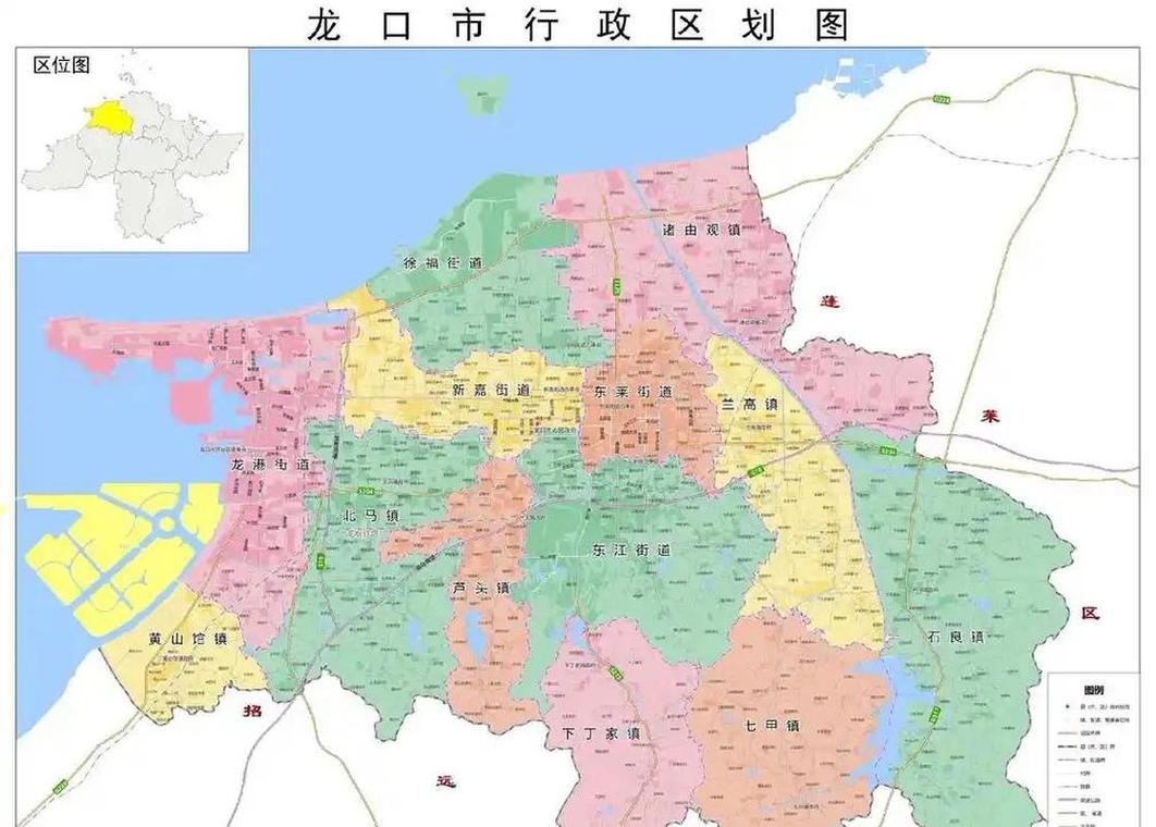 龙口地图（龙口地图高清版大地图）