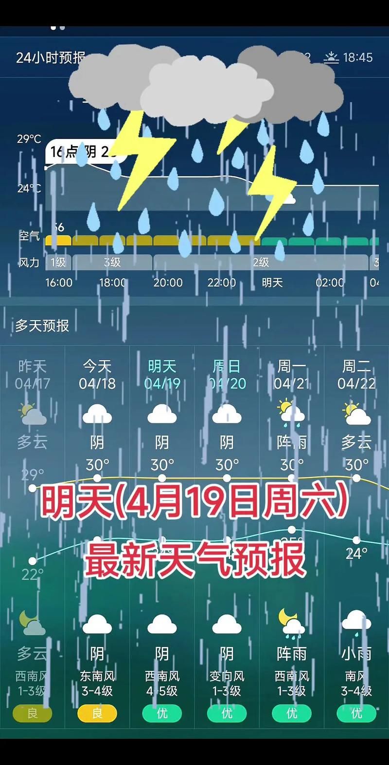 郑州明天天气（郑州明天天气预报）
