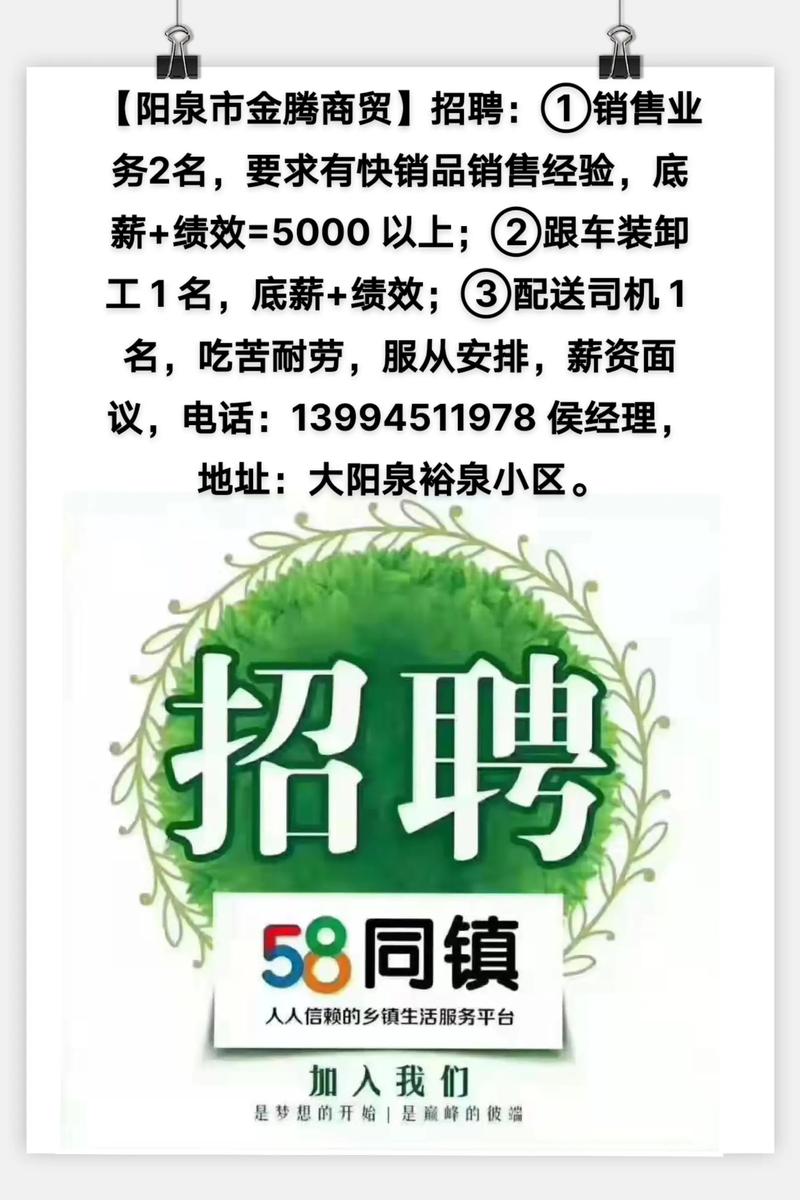 58同城招聘(58同城招聘信息免费发布)