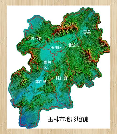 玉林市地图（玉林市区地图详细图）