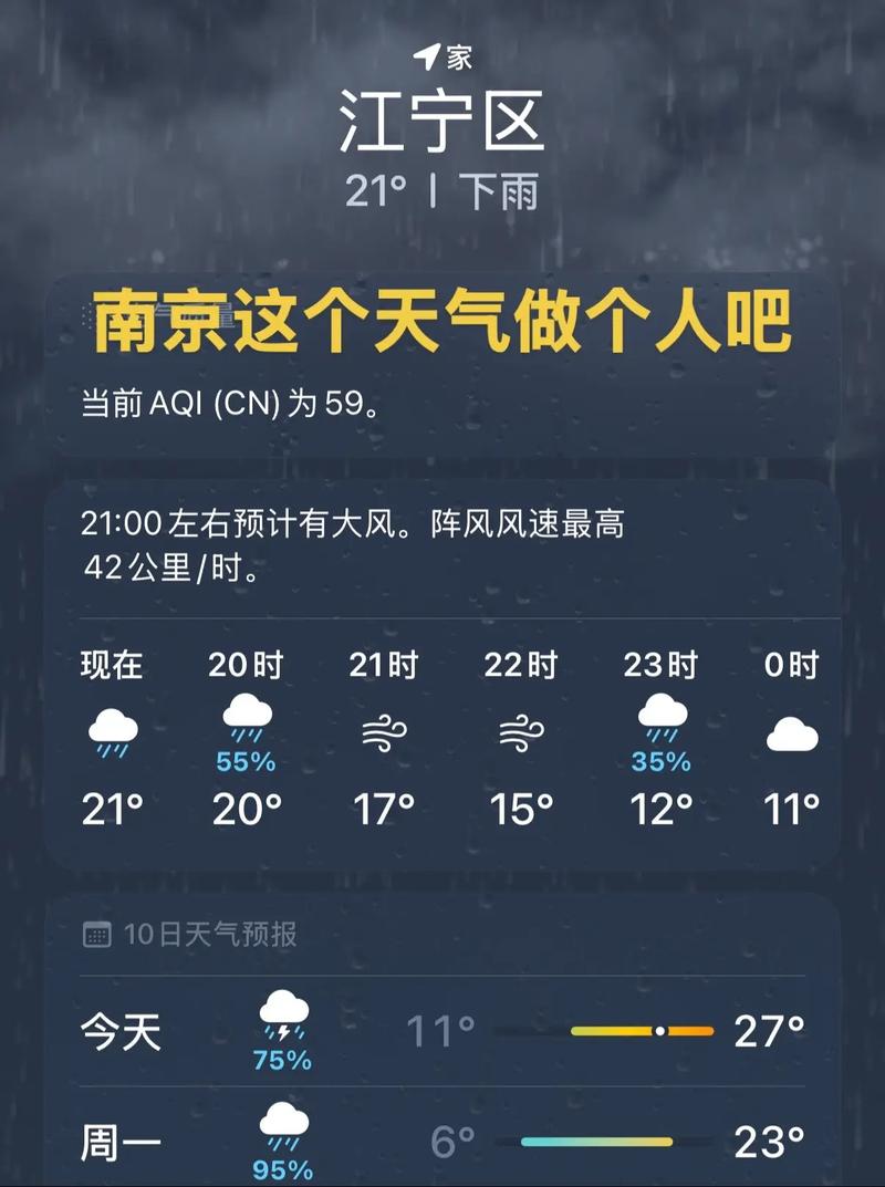 南京天气预报30天（南京天气预报30天准确一览表）