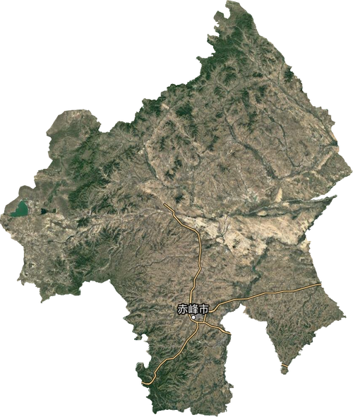 赤峰市卫星地图（赤峰市导航）