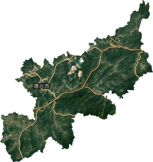 德兴市地图（德兴市地图河流分布图）