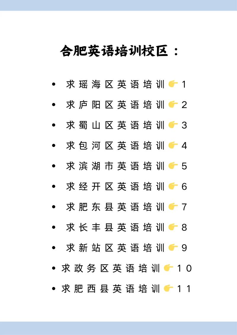 合肥英语（合肥英语辅导班哪个机构比较好）