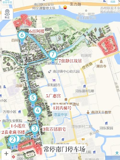 南浔地图（南浔位置）