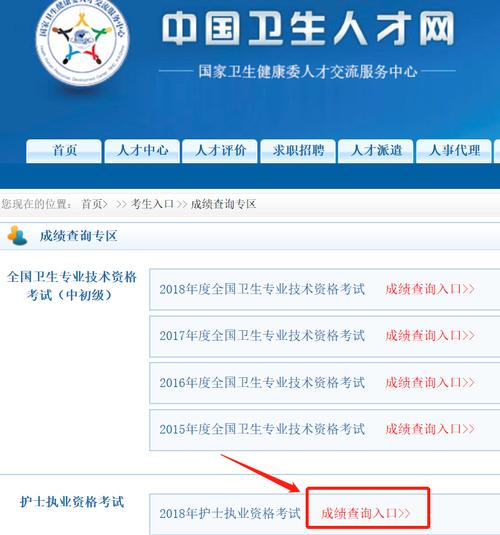 中国卫生人才网官网入口（护士执业证书电子版查询入口）