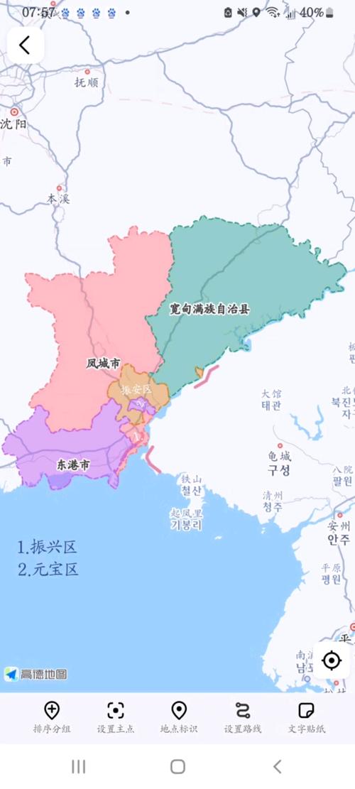 丹东电子地图（丹东地图高清全图东西南北）