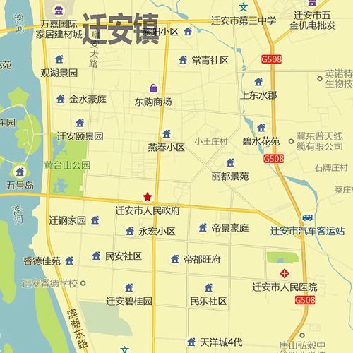 迁安市地图（迁安市地图详情版高清图下载）